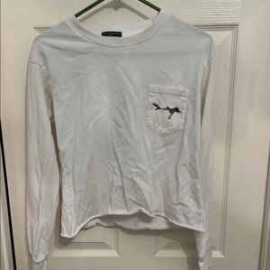 Brandy Melville Long Sleeve Shark Shirt